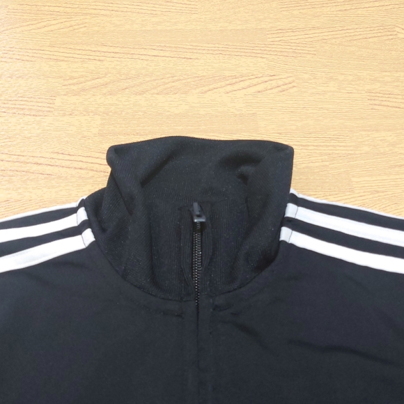 Adidas Primegreen Tracksuit Jacket Men's Black 34/36 Small Full Zip Firebird - Picture 7 of 15